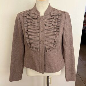 Tabitha Anthropologie cropped blazer